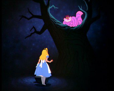 Alice in Wonderland Fork in the Road quote