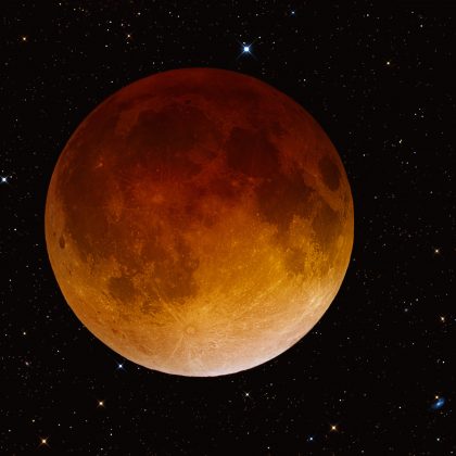 April 2014 Lunar Eclipse by R. Jay GaBany